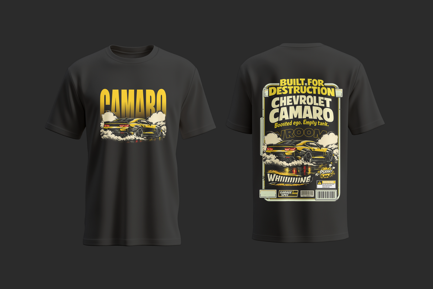 Camaro “Built for Destruction” Tee