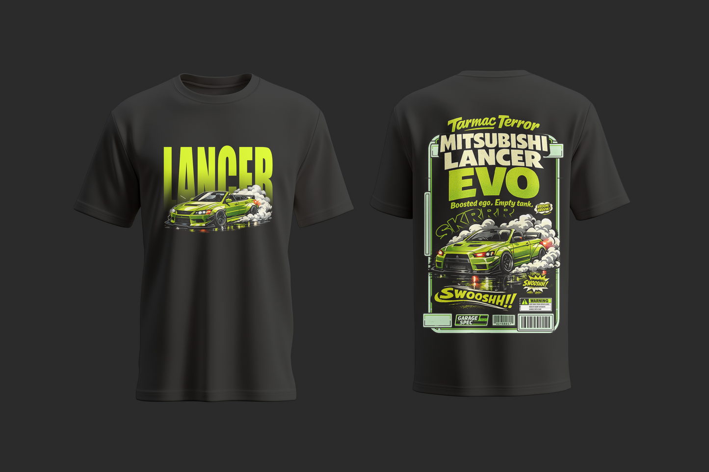 Mitsubishi Lancer Evo “Tarmac Terror” Tee