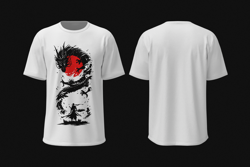 The Crimson Ascent Tee