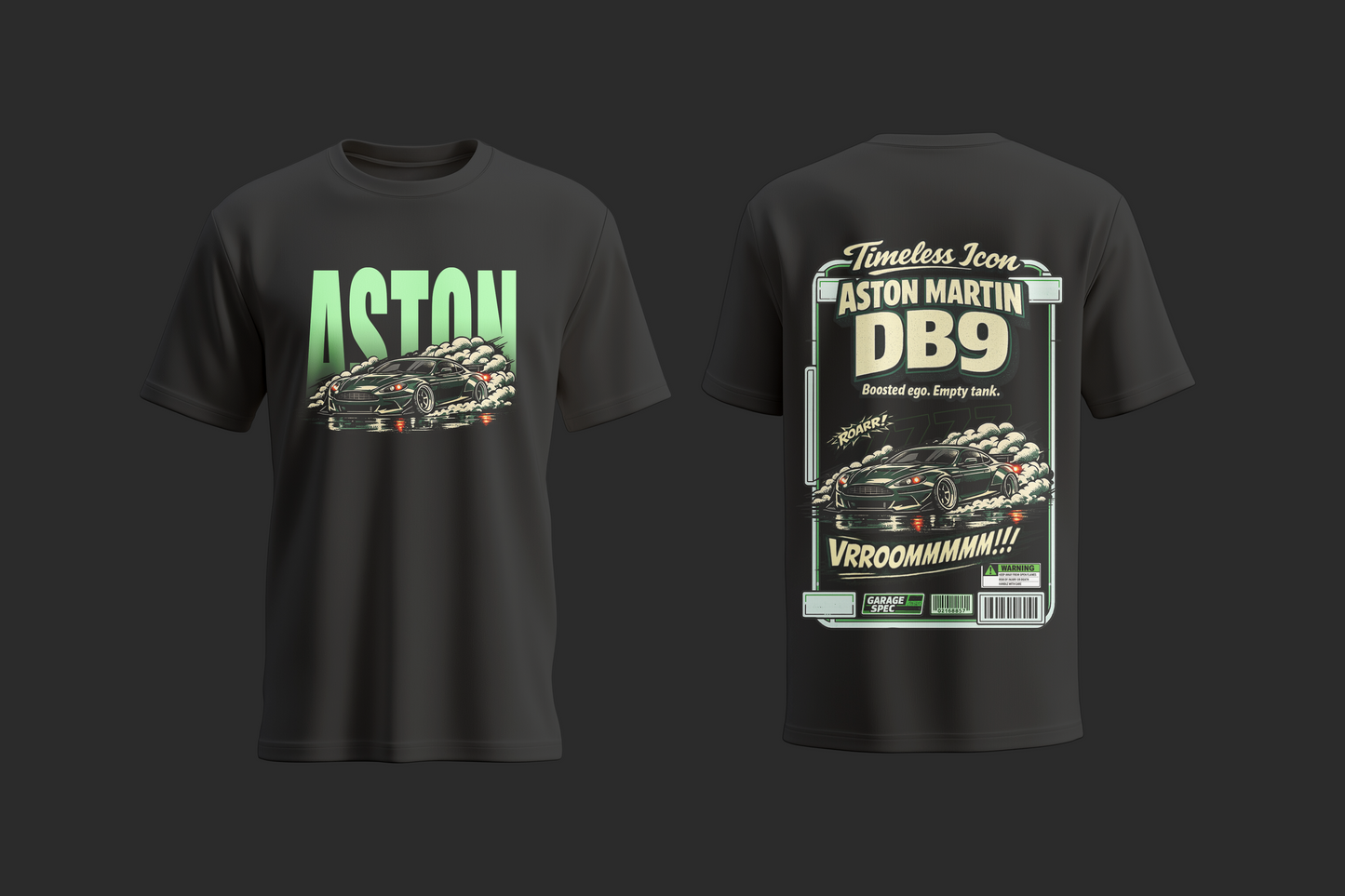 Aston Martin DB9 “VROOMMM” Tee